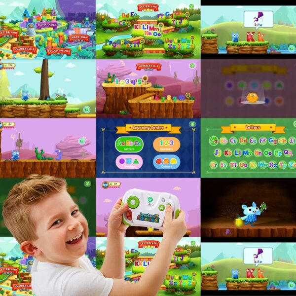 LeapFrog LeapLand Adventures, Kids Game Console, Educational Games Console with 150+ Learning Activities, Handheld Console for Boys and Girls, Gaming Console with Letters, Shapes and Numbers, 3 Years+ - Image 5