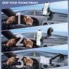 Car Phone Holder [Strong Suction Cup] Long Arm for Car Windshield Dashboard, Compatible with iPhone 16/15/14/13/12, Samsung Galaxy S21 and More - Image 8