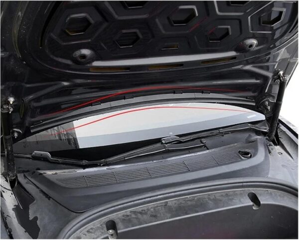 Car Seal Strip Front Trunk Hood Rubber Seal Upgrade Weatherstrip Trim Belt Waterproof Strip For Tesla For Model 3 Y 2017-2022 Dust-proof Protection Sealing Strip(For M-3) - Image 6