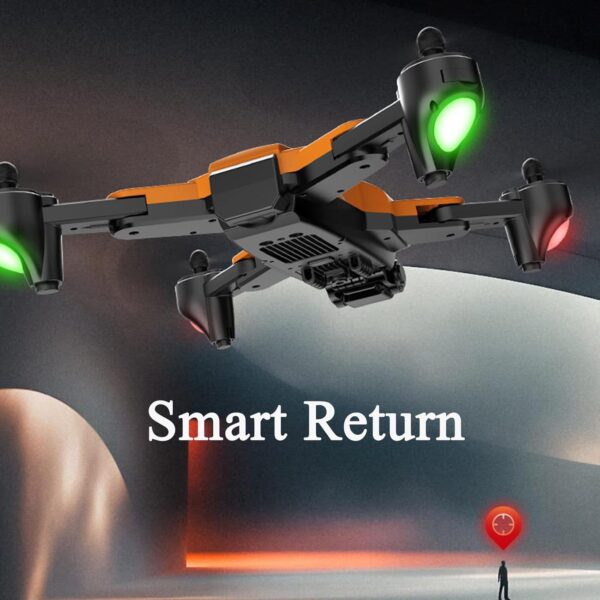 Drone 4K Optical Flow Dual Camera Quadcopter Long Battery Life HD Aerial Photography Remote Control Toy Gesture Recognition to Take Pictures Smart Follow Smart Return - Image 5
