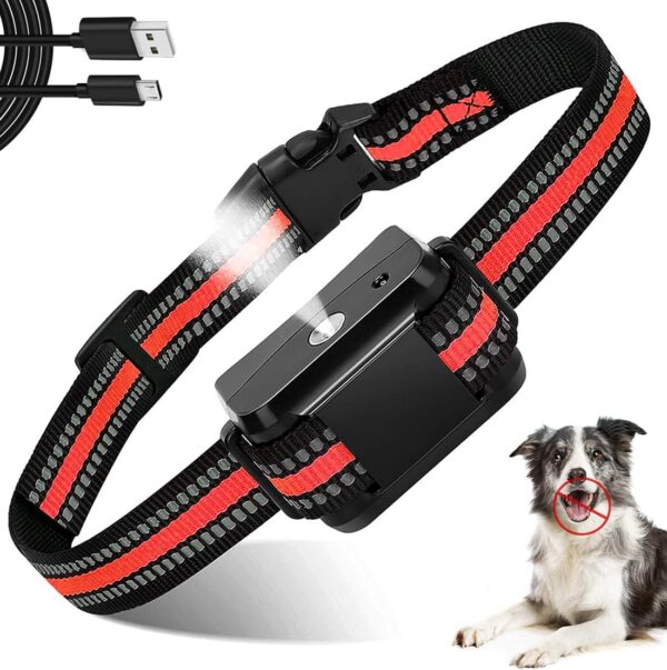 Anti Barking Dog Collars, Automatic Citronella Spray Stop Dog Barking Collar, Rechargeable Anti Bark Collar for Small Large Dogs, Safety No Shock Dog Training Collar - Image 2