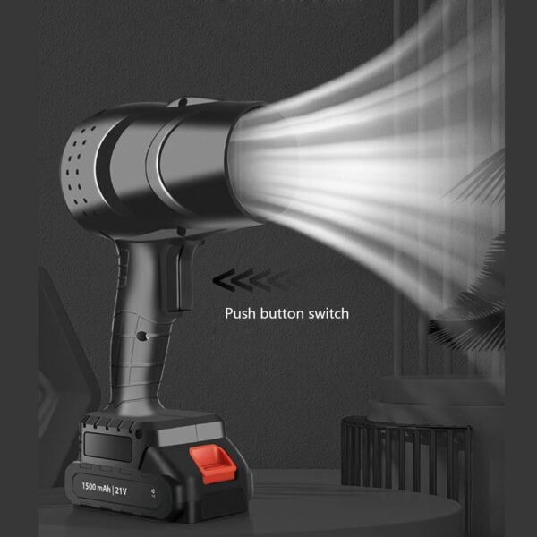Cordless Leaf Blower Handheld Electric Air Dusters Easy Carry Cordless Leaf Blower For Outdoor & Car Cleaning - Image 3