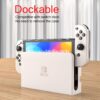 Teyomi Carrying Case Compatible with Nintendo Switch OLED Model 2021, Nintendo Switch Accessory Bundle with Case, Protective Film, Transparent Case for Nintendo Switch OLED, Case for Joy-Con Handle - Image 6