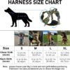 Dog Harness No Pull for Large Medium Dogs, Adjustable Reflective Harness Dog Harness Escape proof Lightweight Breathable Pet Vest Harness medium large dog for Walking Training Camo Green M - Image 8
