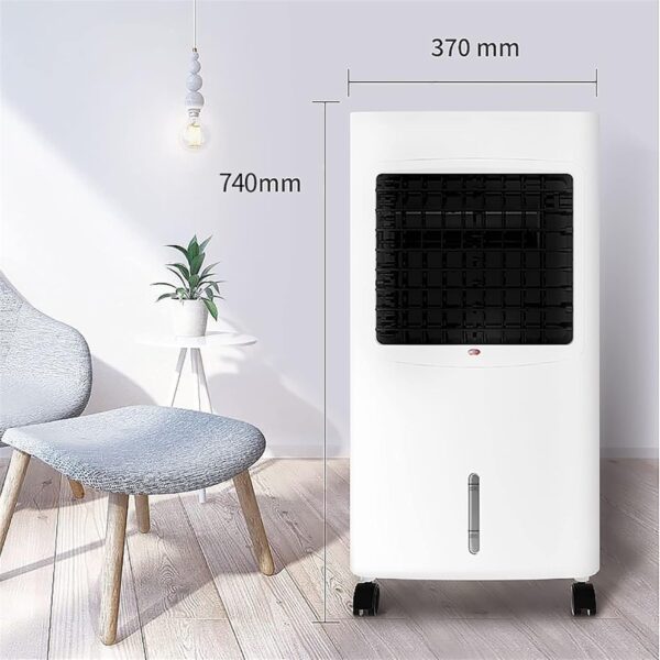 12000 BTU Portable Air Conditioner Unit with Remote Control - Energy Class A - Evaporative Coolers Cooling And Heating - Mobile Heater And Cooler Fan - Image 3