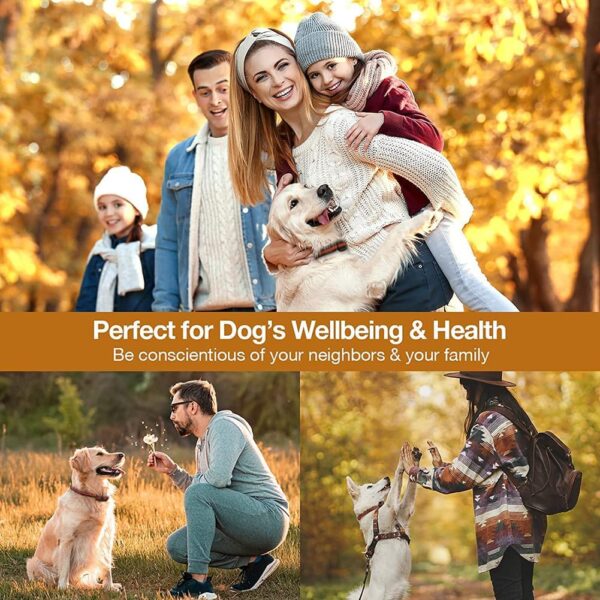 Anti Barking Dog Collars, Automatic Citronella Spray Stop Dog Barking Collar, Rechargeable Anti Bark Collar for Small Large Dogs, Safety No Shock Dog Training Collar - Image 7