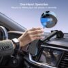 Car Phone Holder [Strong Suction Cup] Long Arm for Car Windshield Dashboard, Compatible with iPhone 16/15/14/13/12, Samsung Galaxy S21 and More - Image 6