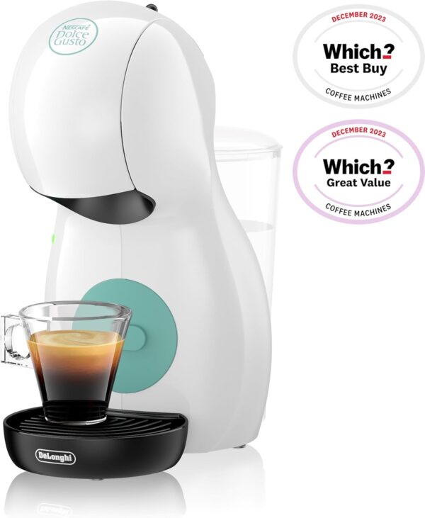 NESCAFÉ® Dolce Gusto® Piccolo XS Manual Coffee Machine White by De’Longhi® - Image 9