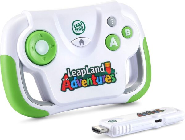 LeapFrog LeapLand Adventures, Kids Game Console, Educational Games Console with 150+ Learning Activities, Handheld Console for Boys and Girls, Gaming Console with Letters, Shapes and Numbers, 3 Years+ - Image 2