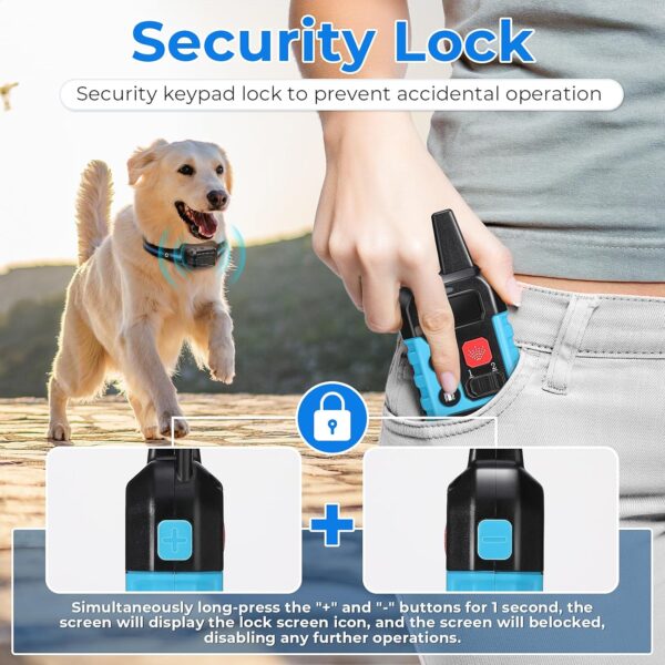 Citronella Dog Training Collar with Remote, Spray Bark Training Collar with Spray/Vibration/Beep Modes, No Electric Shock Humane Safe Rechargeable Waterproof Anti Bark Device for Dogs - Image 9