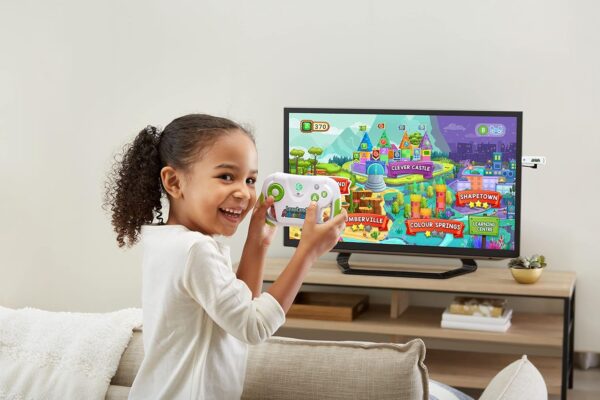 LeapFrog LeapLand Adventures, Kids Game Console, Educational Games Console with 150+ Learning Activities, Handheld Console for Boys and Girls, Gaming Console with Letters, Shapes and Numbers, 3 Years+ - Image 8