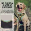 Dog Harness No Pull for Large Medium Dogs, Adjustable Reflective Harness Dog Harness Escape proof Lightweight Breathable Pet Vest Harness medium large dog for Walking Training Camo Green M - Image 6