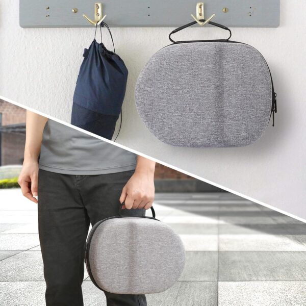 VR Headset Carrying Case,for Oculus Quest 2 All-in-One VR Gaming Headset and Touch Controllers,Gaming Accessories Compatible with Oculus Quest 2 - Image 7