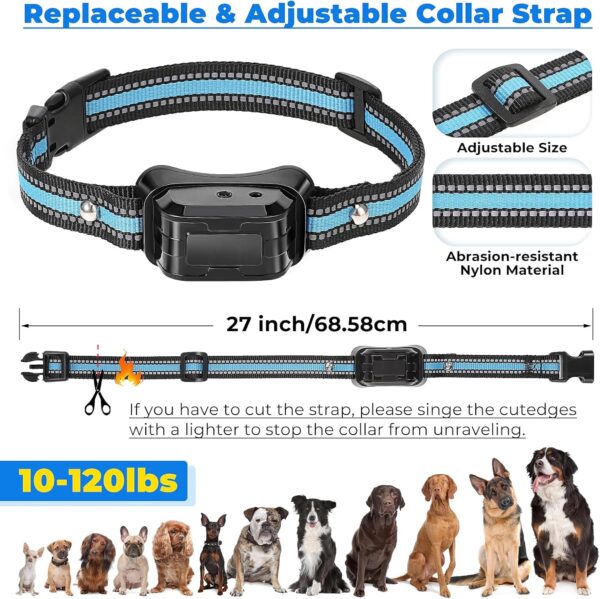 Citronella Dog Training Collar with Remote, Spray Bark Training Collar with Spray/Vibration/Beep Modes, No Electric Shock Humane Safe Rechargeable Waterproof Anti Bark Device for Dogs - Image 5