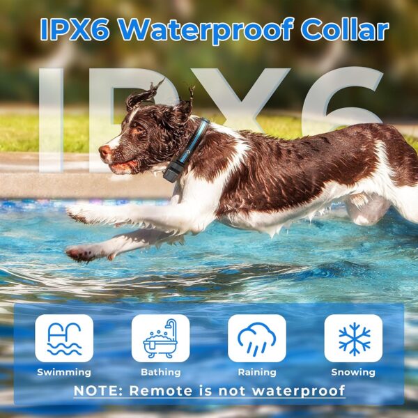 Citronella Dog Training Collar with Remote, Spray Bark Training Collar with Spray/Vibration/Beep Modes, No Electric Shock Humane Safe Rechargeable Waterproof Anti Bark Device for Dogs - Image 4