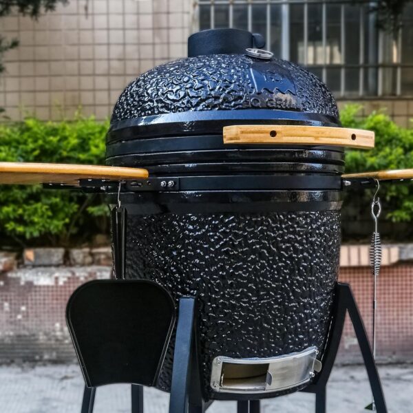 Ash Pan for Big Green Egg, Stainless Steel Ash Tool Kit Ash Tool Poker Rake Set for Big Green Egg Large, for Kamado Joe, for Charcoal Smoker Wood Burning Stove - Image 6