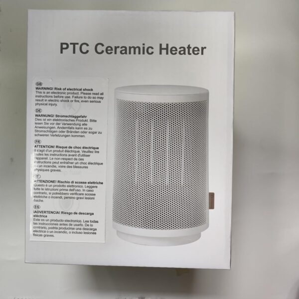 MYCARBON Electric Heater, Ceramic Space Heater with Remote Control, Overheating & Tip-Over Protection, 8H Timer, 60° Oscillation, Safety Portable Heaters with Thermostat for Home Office Use - Image 10