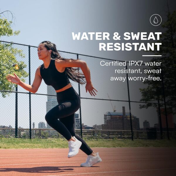 Raycon Fitness Bluetooth True Wireless Earbuds with Built in Mic 54 Hours of Battery IPX 7 Waterproof and Charging Case with Talk, Text, and Play Bluetooth 5.2 Portable Sport (Black) - Image 6