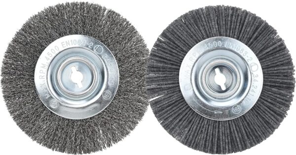Electric Moss & Weed Sweeper - 2-in-1 Steel Brushes for Driveways, Patios & Paving Stones,140 Watts, Lightweight Design for Home Use - Image 3