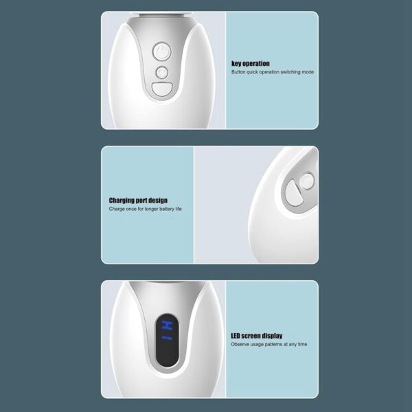 Suoumwa Smart Deodorizer Portable Refrigerator Deodorizer Mini Rechargeable Freshener Suitable for Refrigerator Home Mini Device - Image 3
