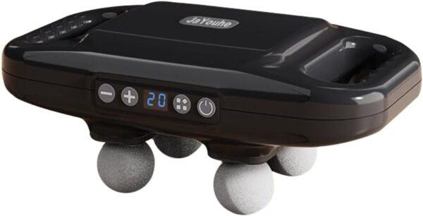 4-Head Massage Gun, Professional Deep Tissue Full Body Massager for The Waist，Leg and Back, 20 Intensity Settings from Soothing Vibration to High-Power Percussion Massage, USB-C Port for Charging - Image 2