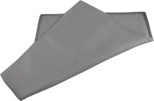 Smart Design Refrigerator Mat in Silicone, Keeps Floors Safe from Leaks (65 * 60CM gray) - Image 4