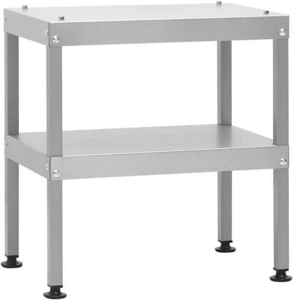 Furniture select-BBQ Oven Smoker with Table Galvanised Steel - Image 8