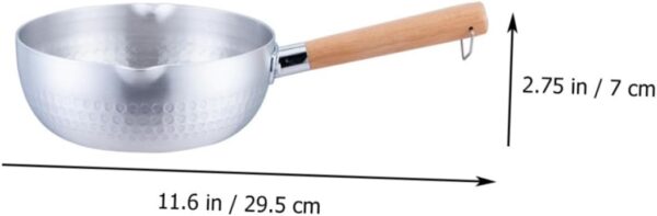 MAGICLULU Milk Pan Saucepan Milk Warmer Pot Non-Stick Surface Multi-Functional Sauce Pan for Cooking - Image 8
