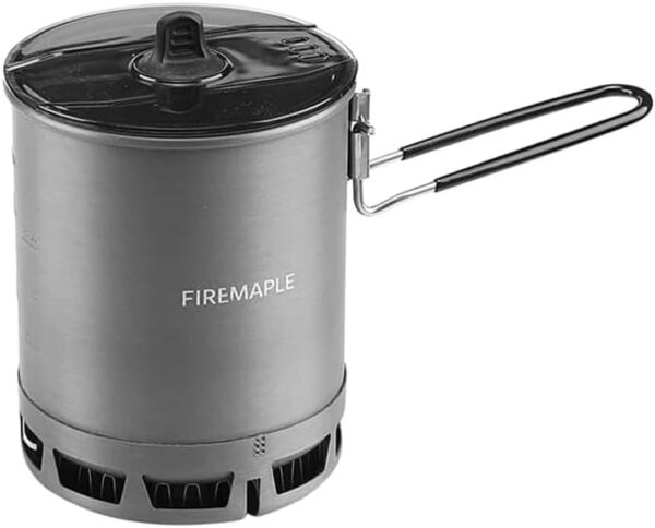 Fire-Maple 600ml G3 Petrel Ultralight Camping Pot Lightweight Outdoor High Efficiency Foldable Heat Exchanger Pot Portable for Hiking Travel (162g) - Image 2