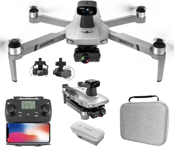 X-Verse KF102 MAX Drone with Camera 4K, 360° Obstacle Avoidance, 2 Axis Gimbal, GPS Foldable Quadcopter with Brushless Motor, 30Mins Long Flight Time (1 Battery) - Image 2