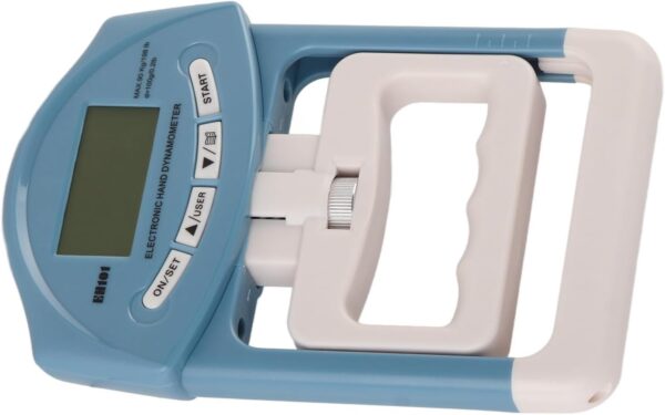 Digital Hand Dynamometer Grip Strength Measurement Meter,Digital Force Meter Push and Pull Tester Hand Grip Strengthener,LCD Display Hand Grip Strength Dynamometer Capturing Electronic Hand Grip Power - Image 9