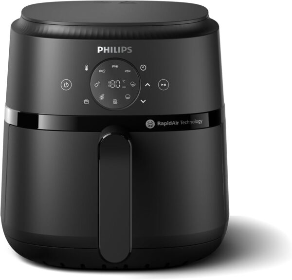Airfryer 2000 series 4.2L - 1500W Power, RapidAir technology, Digital touchscreen, 13 cooking options, 9 preset functions, Up to 90% less fat, Black (NA229/09) - Image 2