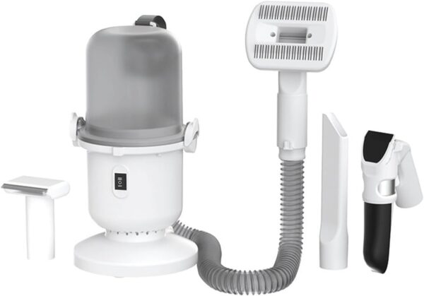 Dog Grooming Vacuum Kit,Dog Clippers, Suction 99% Pet Hair,Professional Dog Vacuum Groomer Pet Grooming Tools for Shedding Thick & Thin Dogs Cats Pet Hair - Image 2