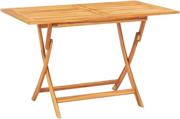 CFODOJ Outdoor Outdoor Furniture Sets-home-7 Piece Garden Dining Set Solid Wood Teak - Image 7