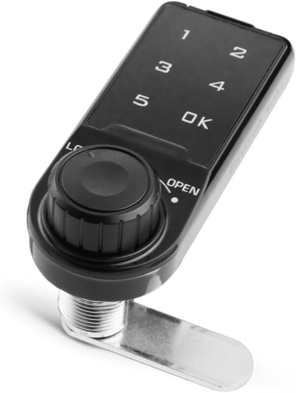Augustknowu Deadbolt Smart Lock, Electronic Keyless Entry Cabinet Door Lock, Refrigerator Sliding Password - Image 2