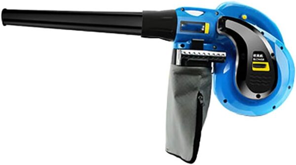 Blowers Blower rechargeable high-power lithium hair dryer,Variable-Speed industrial home 2-in-1 Electric Leaf Blower & Mulcher with Leaf Vacuum Kit, wireless small car barbecue computer dust collect - Image 2