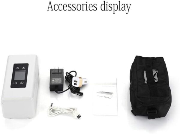 ZGYOZMNG Insulin Refrigerator Mini Portable Medical Refrigerator and Insulin Cooler Smart Temperature Control Car Refrigeration Case Suitable for Travel/Interferon/Drug Storage Refrigerator - Image 8