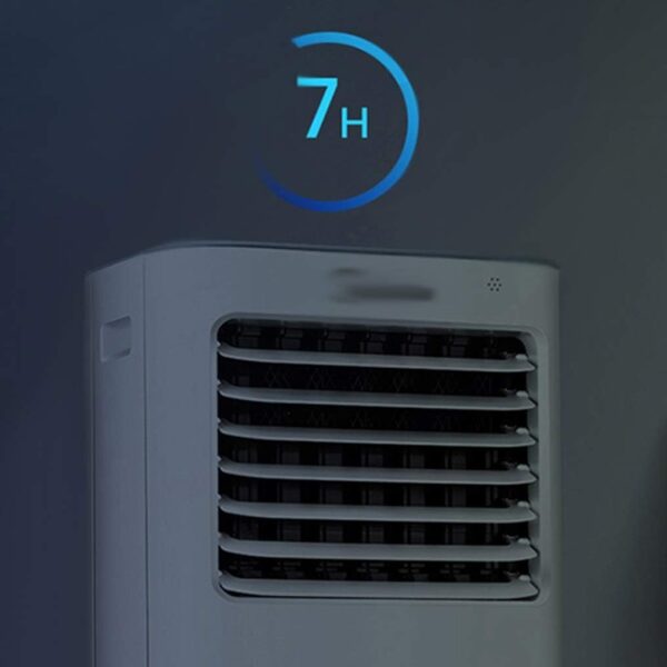 Portable Air Conditioner Fan Air Cooler, Portable Air Conditioner Evaporative Misting With Remote Control Humidifier Fan And Bladeless Noiseless Fan, For Office, Dorm, Room(Free Ice Tray) - Image 3