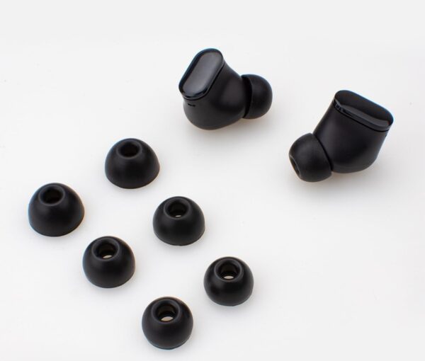 Wiki VALLEY Ear Tips for Beats Studio Buds Earphone, Soft Silicone, Eartips Replacement Set for Beats Fit Pro, 6 Pieces - Image 4