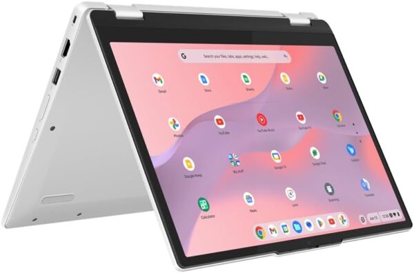 Lenovo IdeaPad Flex 3 Chromebook 12.2 Inch WUXGA Touchscreen Laptop (Intel N100, Integrated Intel UHD Graphics, 8GB RAM, 128GB SSD, ChromeOS) - Grey - Image 2