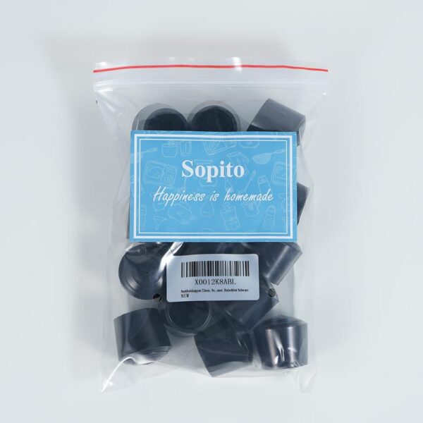 Chair Leg Caps, Sopito 16pcs Chair Feet Protectors for dining patio furniture, garden chairs, bistro outdoor chair or step stool Legs(22mm,7/8″) - Image 8