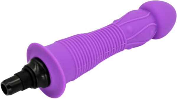 SANNMAO Purple Silicone Massage Gun Head -Deep Tissue Massager Attachmentfor Back & Neck Muscle Relief & Portable Electric Body Muscle MassagerAccessory (R4 5.47") - Image 3