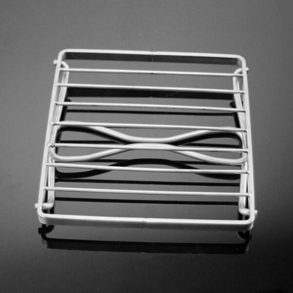 XWBLDBDFC Camping BBQ Portable Mini Stainless Steel BBQ Folding Grill Compact Grill BBQ for Picnics Hiking Backyards Survival-17 * 15.5cm - Image 6