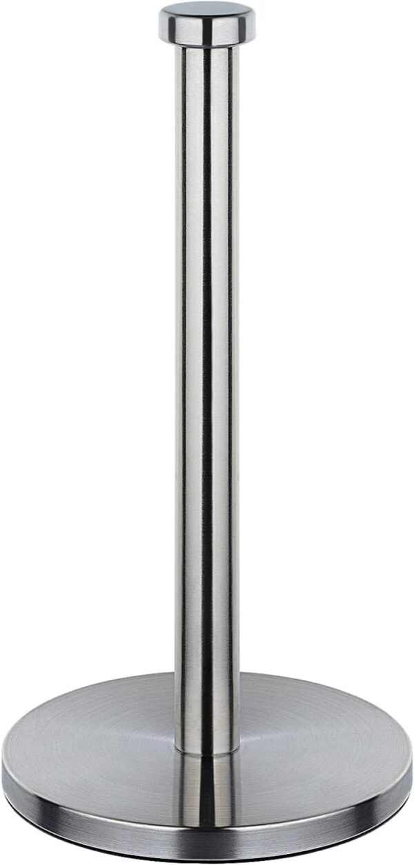 AFAXINRIE Kitchen Roll Holder,Paper Towel Holder,Stainless Steel, Silver - Image 2