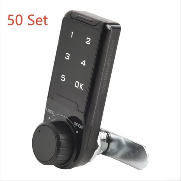 Augustknowu Deadbolt Smart Lock, Electronic Keyless Entry Cabinet Door Lock, Refrigerator Sliding Password - Image 9