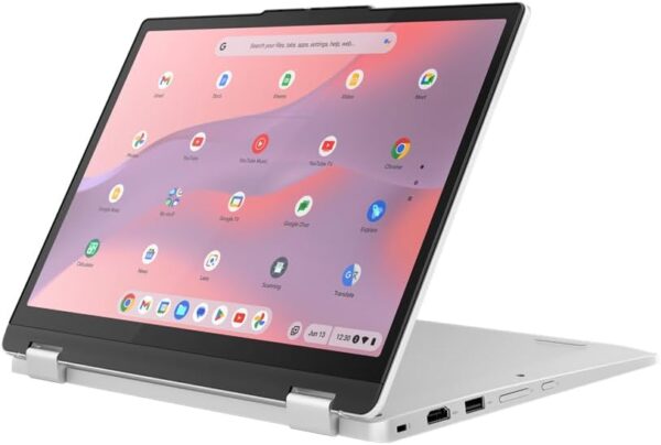 Lenovo IdeaPad Flex 3 Chromebook 12.2 Inch WUXGA Touchscreen Laptop (Intel N100, Integrated Intel UHD Graphics, 8GB RAM, 128GB SSD, ChromeOS) - Grey - Image 5