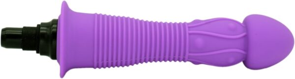 SANNMAO Purple Silicone Massage Gun Head -Deep Tissue Massager Attachmentfor Back & Neck Muscle Relief & Portable Electric Body Muscle MassagerAccessory (R4 5.47") - Image 8