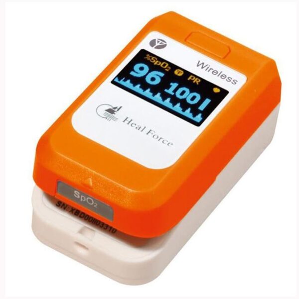 OXIMETERS HealForce PC-60NW Fingertip Pulse, Bluetooth Wireless, Heart Rate Monitor, SpO2, PR, PI Multiple Detection, APP Support - Image 3