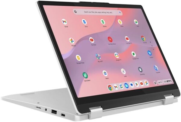 Lenovo IdeaPad Flex 3 Chromebook 12.2 Inch WUXGA Touchscreen Laptop (Intel N100, Integrated Intel UHD Graphics, 8GB RAM, 128GB SSD, ChromeOS) - Grey - Image 4