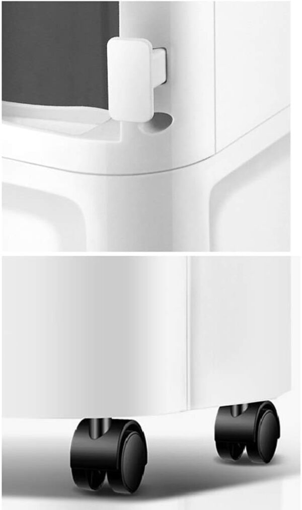 Portable Air Conditioner Fan Air Cooler, Air Conditioner Portable Evaporative Small Misting With Remote Control Humidifier Fan And Bladeless Noiseless Fan, For Office, Dorm, Room(Free Ice Tray) - Image 3